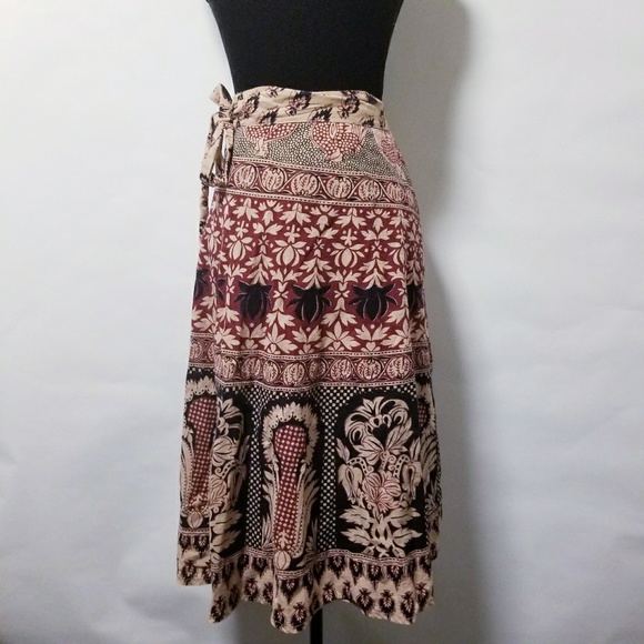 wrap mini skirt 80s